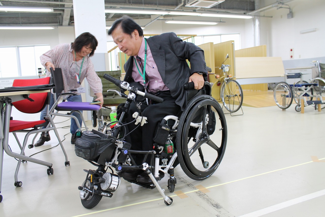 松尾氏のパーソナルモビリティ