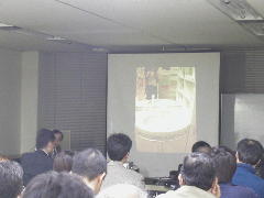三星氏の講演風景